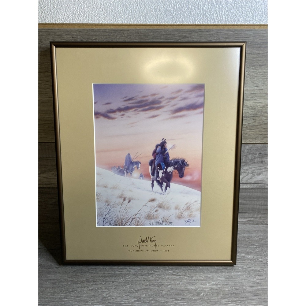 DONALD VANN Artis Proof Print Signed 2 times